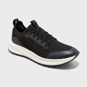 Open Box - Goodfellow & Co - Men's Lee Knit Sneakers with Memory Foa Black